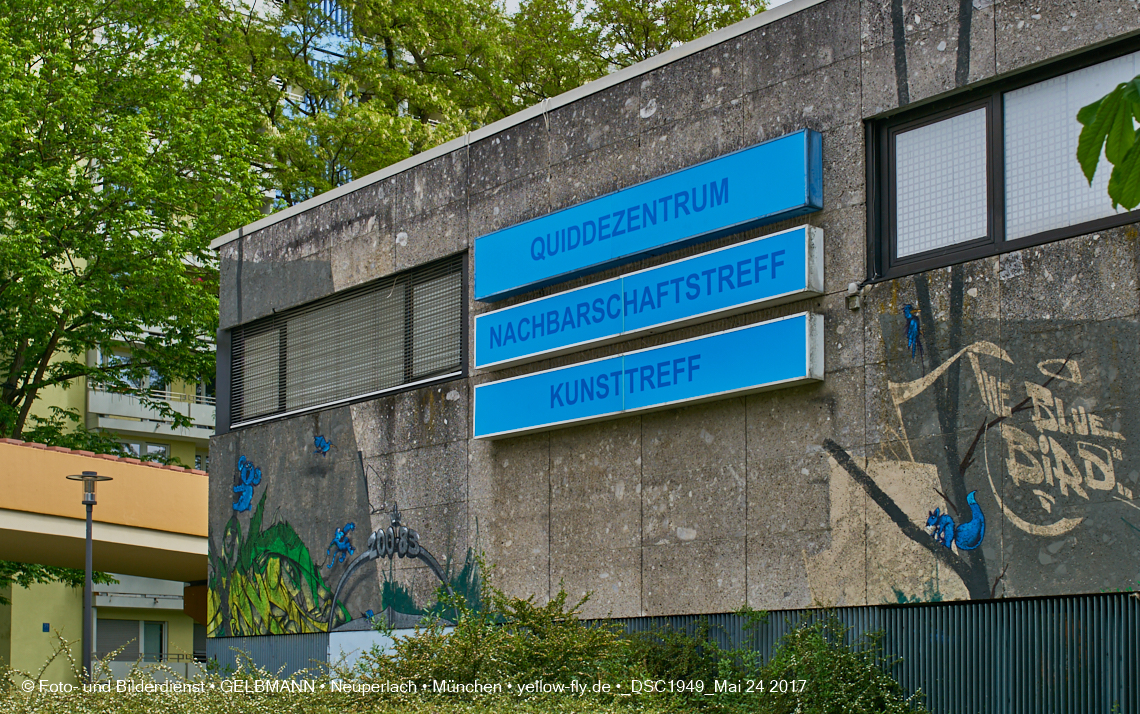 24.05.2017 - Abrissbaustelle Quiddezentrum in Neuperlach